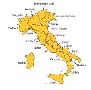 Italy Regions 461x456
